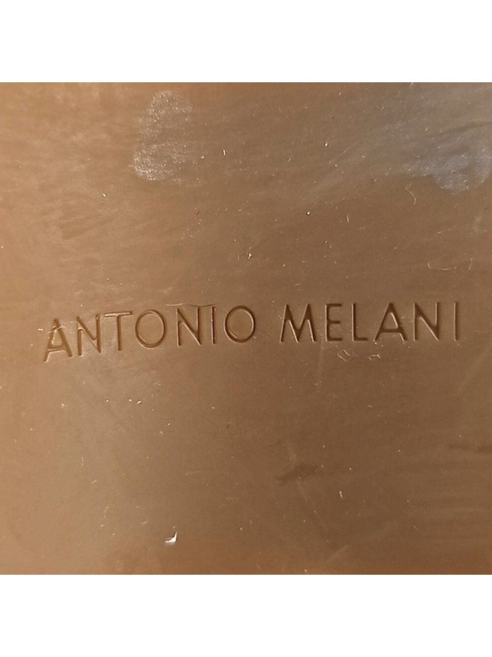 Antonio Melani Light Orange Leather Platform Wedge Ankle Strap Espadrill… - Picture 14 of 16